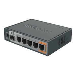 Router hEX S, 5 x Gigabit, 1 xSFP, RouterOS L4 – Mikrotik RB760iGS