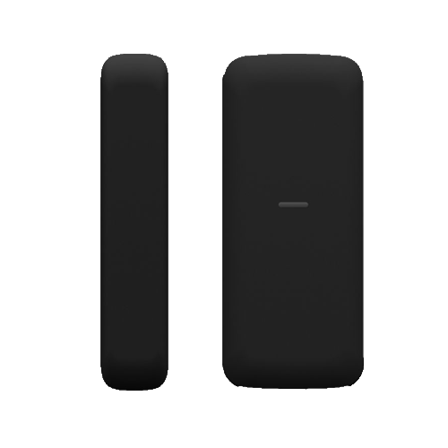 Contact magnetic Wireless AX PRO 868Mhz, design slim, Negru – HIKVISION DS-PDMCS-EG2-WE-Black