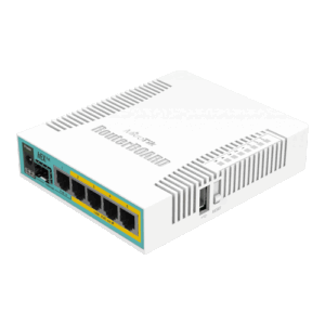 Router hEX PoE, 5 x Gigabit 4 PoE, 1 x SFP, RouterOS L4 – Mikrotik RB960PGS