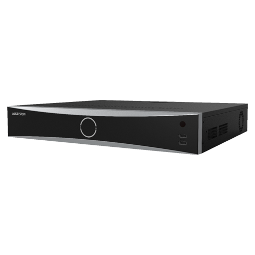 AcuSense – NVR 4K, total 32 canale max. 12MP, 16 porturi PoE, Alarma, 1.5U – HIKVISION DS-7732NXI-K4-16P