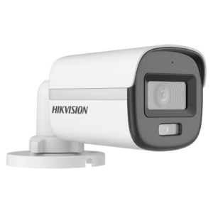 ColorVu, Dual Light -Camera analog 3K, lentila 2.8mm, IR 20m, WL 20m, TVI/AHD/CVI/CVBS, Mic., IP67 – HIKVISION DS-2CE10KF0T-LFS-2.8mm