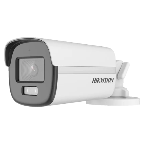 ColorVu, Dual Light -Camera analog 3K, lentila 2.8mm, IR 40m, WL 40m, TVI/AHD/CVI/CVBS, Mic., IP67 – HIKVISION DS-2CE12KF0T-LFS-2.8mm
