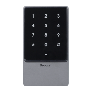 Controler stand-alone cu tastatura touch si cititor card EM 125kHz + Mifare 13.56MHz, carcasa antivandal – SEBURY SEB-sTouch2