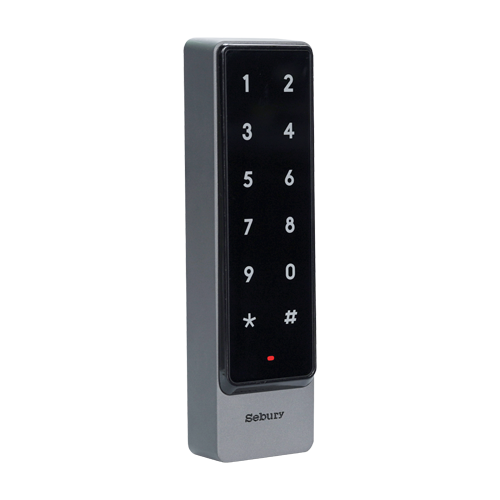 Controler stand-alone cu tastatura touch si cititor card EM 125kHz + Mifare 13.56MHz, carcasa antivandal – SEBURY SEB-sTouch2s