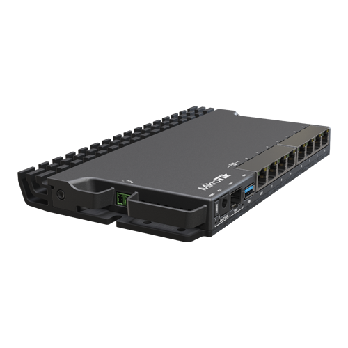 Router 1 x 2.5Gbit, 7 x Gigabit, 1 x SFP+, RouterOS L5 – MikroTik RB5009UG+S+IN