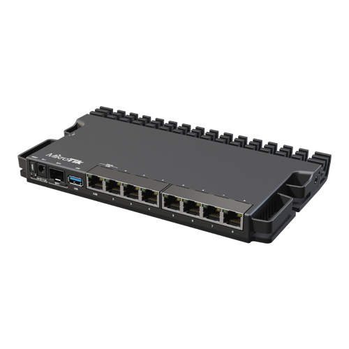 Router 1 x 2.5Gbit, 7 x Gigabit, 1 x SFP+, RouterOS L5 – MikroTik RB5009UG+S+IN