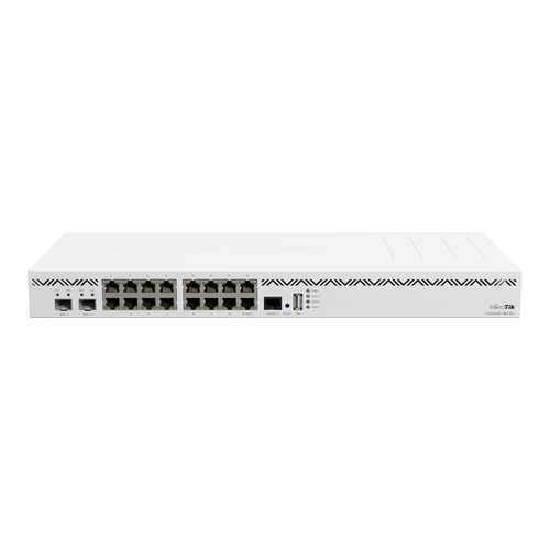 Cloud Core Router, 16 x Gigabit, 2 x SFP+, RouterOS L6, 1U – MikroTik CCR2004-16G-2S+