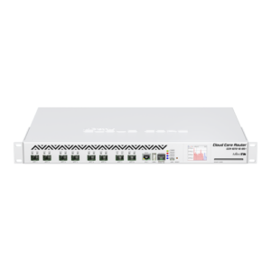Cloud Core Router, 8 x SFP+, 1 x Gigabit, RouterOS L6, 1U – MikroTik CCR1072-1G-8S+