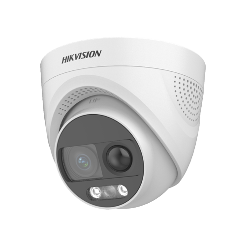 ColorVu – Camera Analog 3K cu PIR 11 m, lentila 2.8mm, WL 20 m, Alarma, IP67 – HIKVISION DS-2CE72KF3T-PIRXO-2.8mm