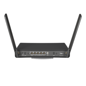 hAP ac³, 5 x Gigabit, 1 x PoE, 802.11b/g/n 2.4Ghz, 802.11ac 5Ghz, antene externe 3dBi 2.4GHz, 5.5dBi 5GHz – MikroTik RBD53iG-5HacD2HnD