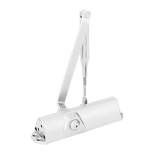 Amortizor hidraulic alb RAL9016 cu brat articulat – DORMA TS68-WHITE