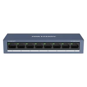 Switch L2, 8 x RJ45 10/100 Mbps, Unmanaged – HIKVISION DS-3E0108-O