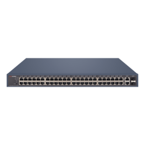 Switch 48 porturi Gigabit PoE, 2 porturi Gigabit RJ45, 2 x SFP, SMART Management – HIKVISION DS-3E1552P-SI