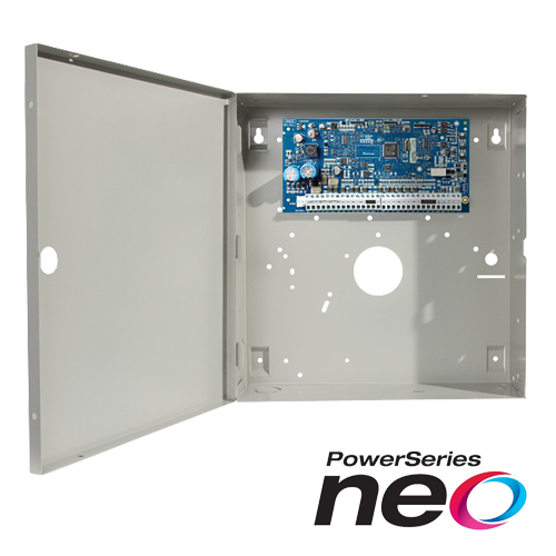 Centrala SERIA DSC POWER NEO 8 zone extensibila la 128 zone, 8 partitii – DSC HS2128NKE