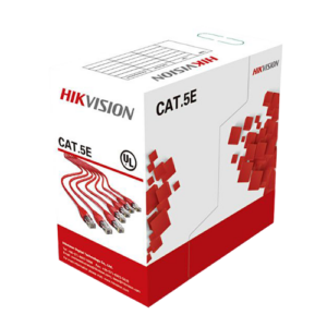 Cablu UTP cat5e 0.5mm, cupru integral, cutie 305 metri – HIKVISION DS-1LN5E-S