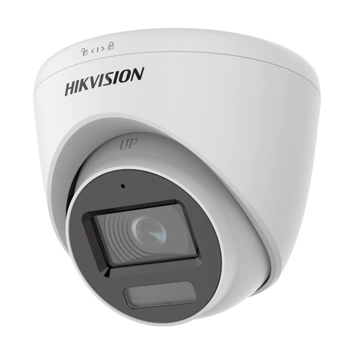 Dual Light – Camera analog 2MP, lentila 2.8mm, IR 40m, WL 20m, TVI/AHD/CVI/CVBS, Mic. – HIKVISION DS-2CE78D0T-LFS-2.8mm