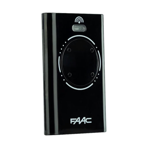 Telecomanda 4 canale, XT4, SLH LR, 433 MHz, negru – FAAC XT4SLH-LR-7870081