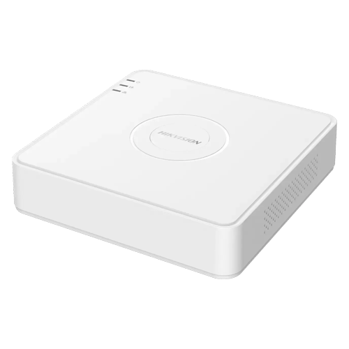 Deep Learning – DVR 4 ch. video 1080P lite + 1 ch. IP max. 2MP, audio over coaxial – HIKVISION DS-7104HGHI-M1