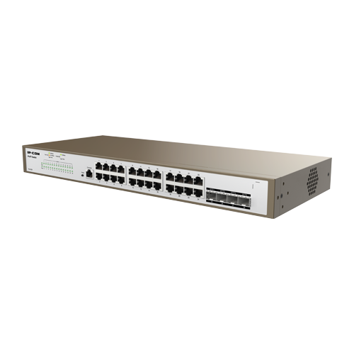 Switch 24 x RJ45 Gigabit, 4 x SFP Gigabit, 1 x RJ45 consola, Management, 1U – IP-COM PRO-S24