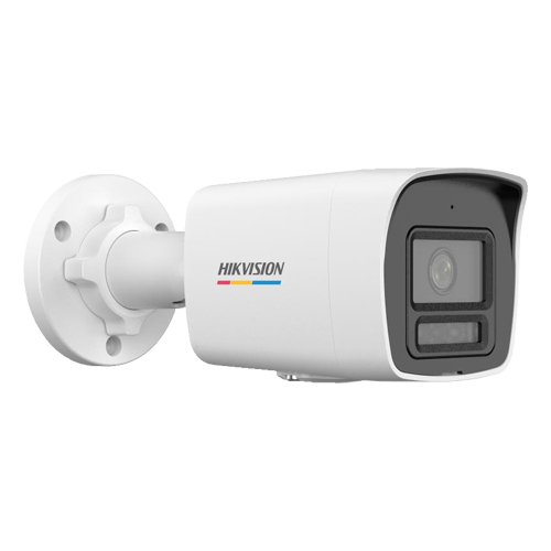 ColorVu, Dual Light – Camera IP, 2MP, lentila 2.8mm, IR 30m, WL 30m, Mic, PoE – HIKVISION DS-2CD1027G2H-LIU-2.8mm
