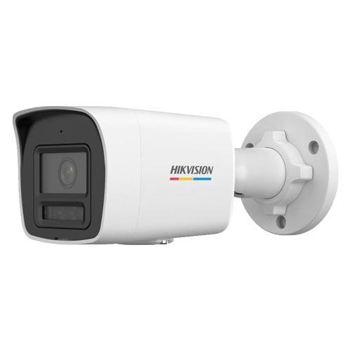 ColorVu, Dual Light – Camera IP, 2MP, lentila 2.8mm, IR 30m, WL 30m, Mic, PoE – HIKVISION DS-2CD1027G2H-LIU-2.8mm
