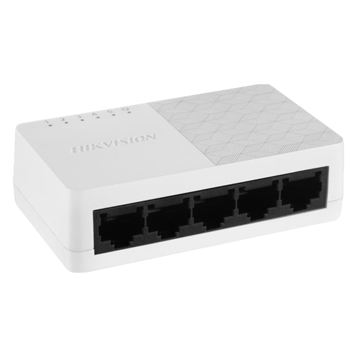 Switch L2, 5 x RJ45 1G, Unmanaged – HIKVISION DS-3E0505D-O