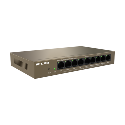 Router 8 x RJ45 Gigabit, PoE+, 95W, 1 x RJ45, Management – IP-COM M20-8G-PoE