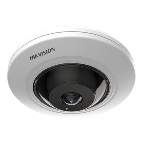 Smart Event, Fish Eye – Camera IP, 5MP, lentila 1.05mm, IR8m, Mic., Alarm, PoE – HIKVISION DS-2CD2955G0-ISU-1.05mm