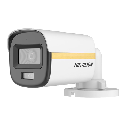 ColorVu, Dual Light – Camera analog 2MP, lentila 2.8mm, IR 20m, WL 20m, TVI/AHD/CVI/CVBS, Mic. – HIKVISION DS-2CE10DF3T-LFS-2.8mm