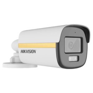 ColorVu, Dual Light – Camera analog 2MP, lentila 2.8mm, IR 40m, WL 40m, TVI/AHD/CVI/CVBS, Mic. – HIKVISION DS-2CE12DF3T-LFS-2.8mm