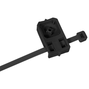 Suport cu brida plastic 4.8×286 mm TBBL negru (200 buc.) – CELO 94TBBL