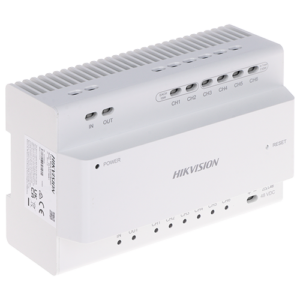 Distribuitor Video/Audio, 2 fire pentru 6 posturi interior/exterior – HIKVISION DS-KAD7060EY