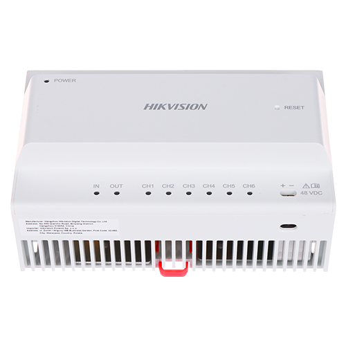 Distribuitor Video/Audio, 2 fire pentru 6 posturi interior/exterior – HIKVISION DS-KAD7060EY