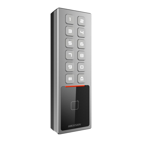 Terminal control acces, PIN/Card M1, Wiegand, RS485, Alarma, IK08 – HIKVISION DS-K1T805MX