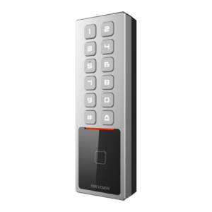 Terminal control acces, PIN/Card M1, Wiegand, RS485, Alarma, IK08 – HIKVISION DS-K1T805MX