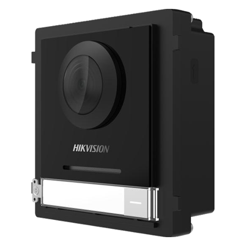 Modul Master conectare 2 fire, camera video 2MP fisheye si un buton apel, IR 3m – HIKVISION DS-KD8003Y-IME2