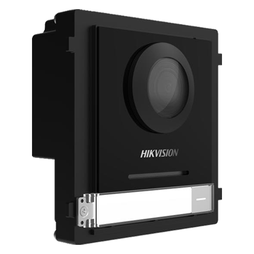 Modul Master conectare 2 fire, camera video 2MP fisheye si un buton apel, IR 3m – HIKVISION DS-KD8003Y-IME2
