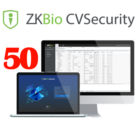 Licenta ZKBioCVSecurity pentru 50 usi – ZKTeco SOF-ZKBIOCV-50
