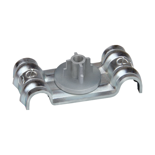 Clema metalica dubla DFT Ø 6.0 mm pentru cablu, fixare pe pistol (100 buc.) – CELO 96DFT
