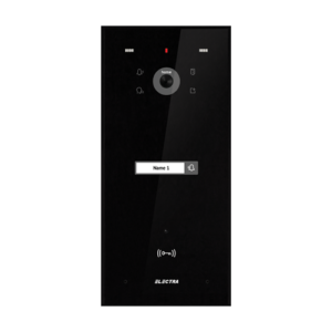 Panou exterior video Home pentru 1 Familie – SMART, G3, montaj ingropat, NEGRU – ELECTRA VPH.01F03.ELBTL