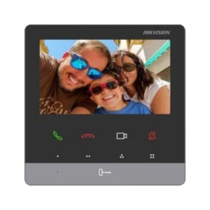 Monitor videointerfon TCP/IP, TFT LCD 4.3 inch 9 butoane, PoE – HIKVISION DS-KH6100-E1