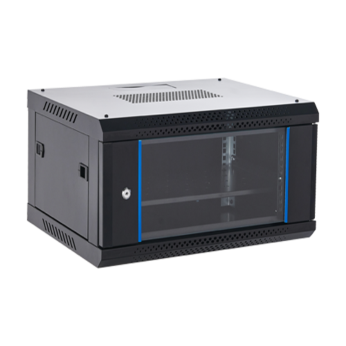Rack perete 6U 19′ 600×450, capacitate incarcare 60 Kg, negru – ASYTECH Networking ASY-6U-6045WL