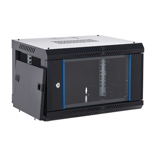 Rack perete 6U 19′ 600×450, capacitate incarcare 60 Kg, negru – ASYTECH Networking ASY-6U-6045WL