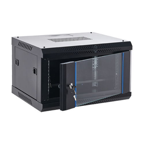 Rack perete 6U 19′ 600×450, capacitate incarcare 60 Kg, negru – ASYTECH Networking ASY-6U-6045WL
