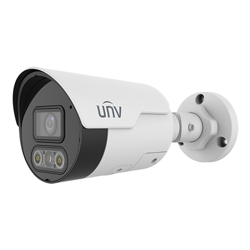 Camera IP ColorHunter Dual-Light, 4MP, lentila 2.8mm, IR 30m, WL 30m, Audio bidirectional – UNV IPC2124LE-ADF28KMC-DL