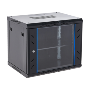 Rack perete 9U 19′ 600×450, capacitate incarcare 60 Kg, negru – ASYTECH Networking ASY-9U-6045WL