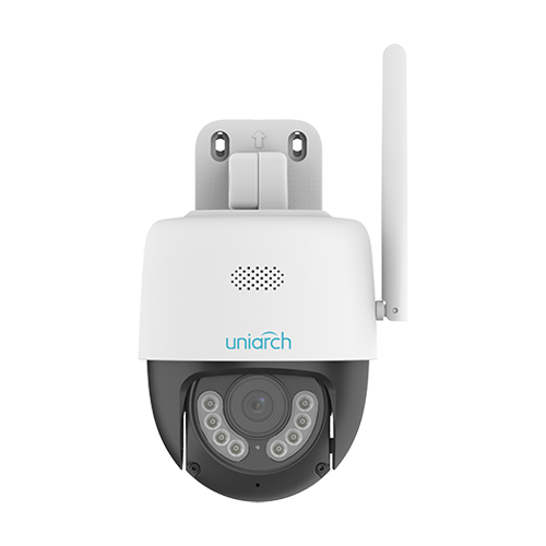 Camera IP PT Wi-Fi, rezolutie 3MP, lentila 4mm, IR 30m, WL 10m, Audio bidirectional – Uniarch Uho-P1A-M3F4D