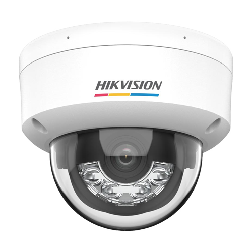 ColorVu, Dual Light – Camera IP, 6MP, lentila 2.8mm, IR 30m, WL 30m, Mic, PoE, IK08 – HIKVISION DS-2CD1167G2H-LIU-2.8mm
