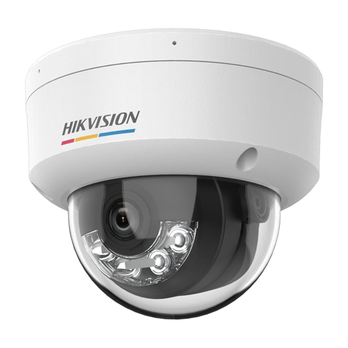 ColorVu, Dual Light – Camera IP, 6MP, lentila 2.8mm, IR 30m, WL 30m, Mic, PoE, IK08 – HIKVISION DS-2CD1167G2H-LIU-2.8mm