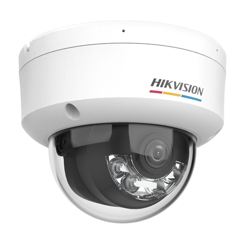 ColorVu, Dual Light – Camera IP, 6MP, lentila 2.8mm, IR 30m, WL 30m, Mic, PoE, IK08 – HIKVISION DS-2CD1167G2H-LIU-2.8mm